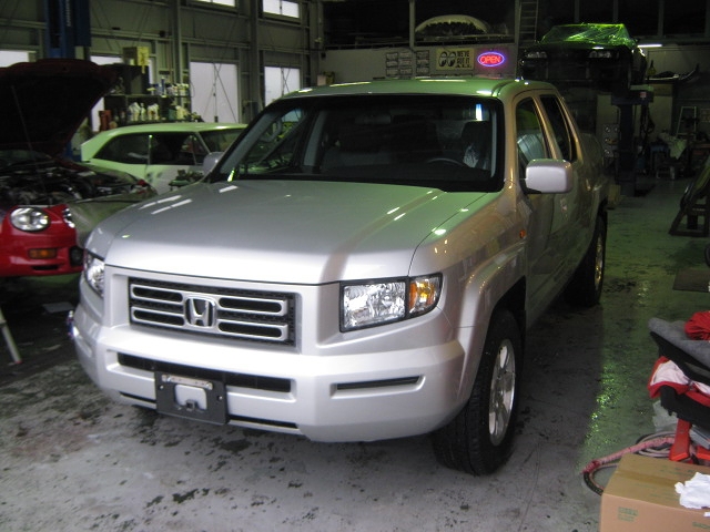 2008モデル　USホンダ　リッジラインRTS　4WD納車